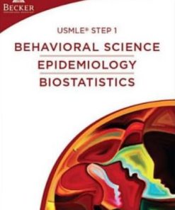 Becker USMLE Step 1 Behavioral Science, Epidemiology, Biostatistics 2017 (Image PDF)