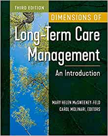 Dimensions of Long-Term Care Management: An Introduction, 3rd Edition (EPUB)