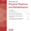 Archives of Physical Medicine and Rehabilitation PDF