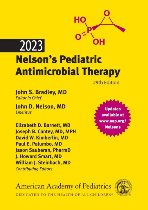 2023 Nelson’s Pediatric Antimicrobial Therapy (PDF)