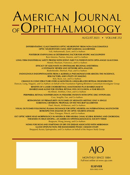 American Journal of Ophthalmology PDF