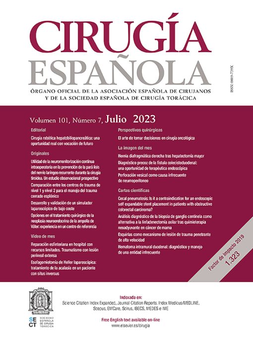 Cirugía Española : Volume 101, Issue 6 2023 PDF