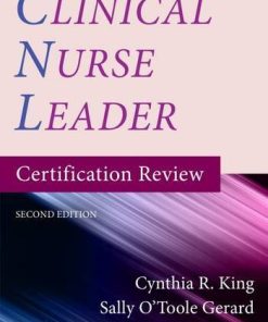 Clinical Nurse Leader Certification Review, Second Edition