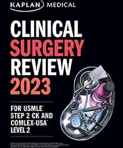 Clinical Surgery Review 2023: For USMLE Step 2 CK and COMLEX-USA Level 2 (USMLE Prep) (EPUB)