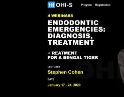 Dr. Stephen Cohen – Endodontic Emergencies – Diagnosis and Treatment – 4 Webinar Series (Course)