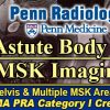 Penn Radiology Astute Body and MSK Imaging 2023 (Course)