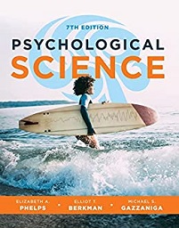 Psychological Science, 7th Edition (PDF) Psychological Science, 7th Edition (PDF)