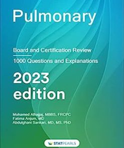 Pulmonary: Board and Certification Review, 7th Edition (AZW3 + EPUB + Converted PDF)