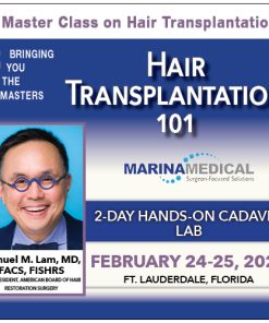 QMP BYTM 7: Hair Transplant 101 Cadaver Course Videos 2023 (Course)