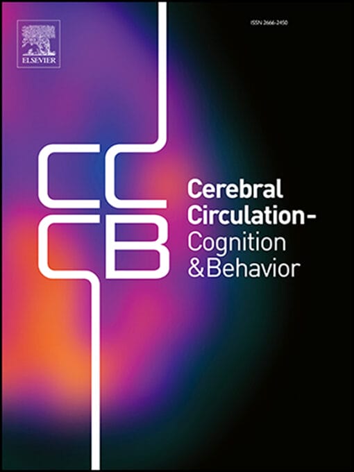 Cerebral Circulation – Cognition and Behavior PDF