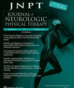 Journal of Neurologic Physical Therapy 2022 Full Archives (PDF)