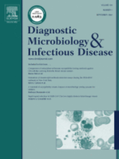 Diagnostic Microbiology and Infectious Disease Volume 104 Issue 1 1