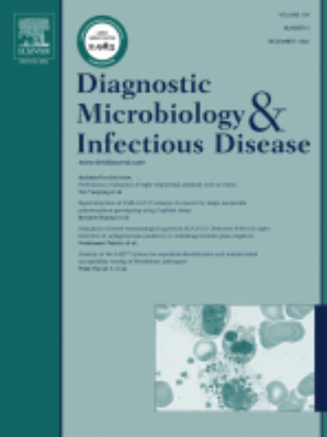 Diagnostic Microbiology and Infectious Disease Volume 104 Issue 4 1