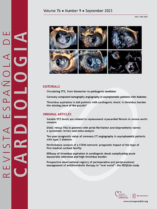 Revista Española de Cardiología (English Edition): Volume 76 (Issue 1 to Issue 12) 2023 PDF