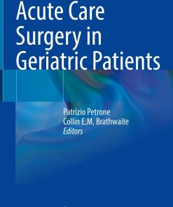 Acute Care Surgery in Geriatric Patients (PDF)