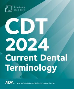 CDT 2024: Current Dental Terminology (ePub Book)