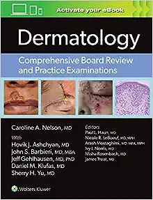 Dermatology: Comprehensive Board Review and Practice Examinations (EPUB)