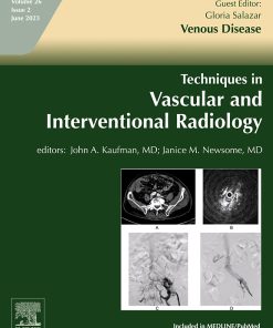 Techniques in Vascular and Interventional Radiology PDF