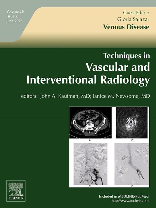 Techniques in Vascular and Interventional Radiology PDF