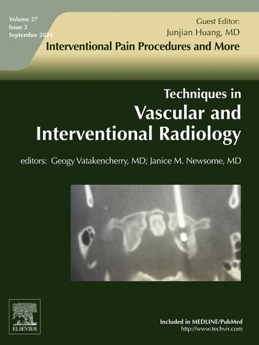 Techniques in Vascular and Interventional Radiology PDF