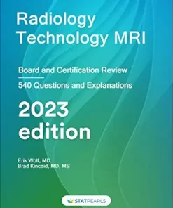 Radiology Technology MRI: Board and Certification Review, 7th edition (Azw3 Book)