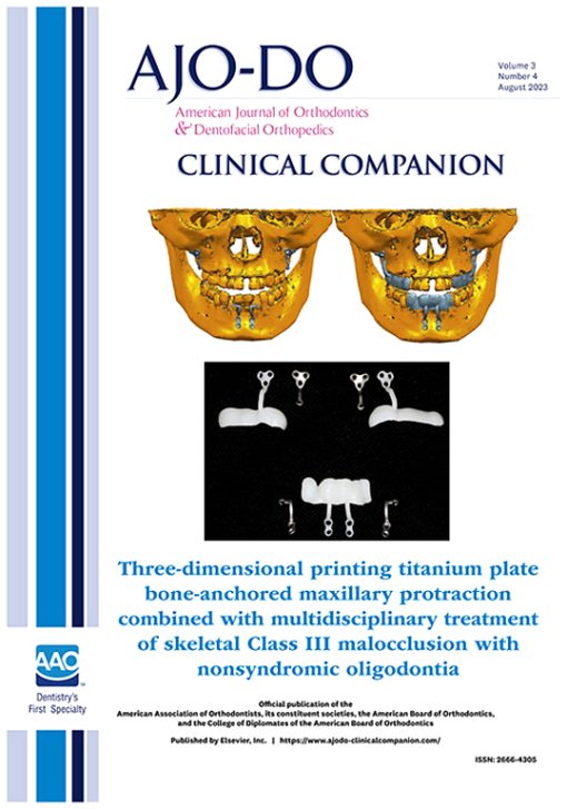 AJO-DO Clinical Companion: Volume 3 (Issue 1 to Issue 6) 2023 PDF