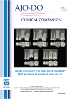 AJO-DO Clinical Companion: Volume 3 (Issue 1 to Issue 6) 2023 PDF