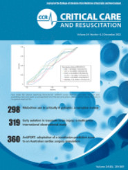 Critical Care and Resuscitation: Volume 24 (Issue 1 to Issue 4) 2022 PDF