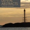 Dental Abstracts: Volume 66 (Issue 1 to Issue 6) 2021 PDF