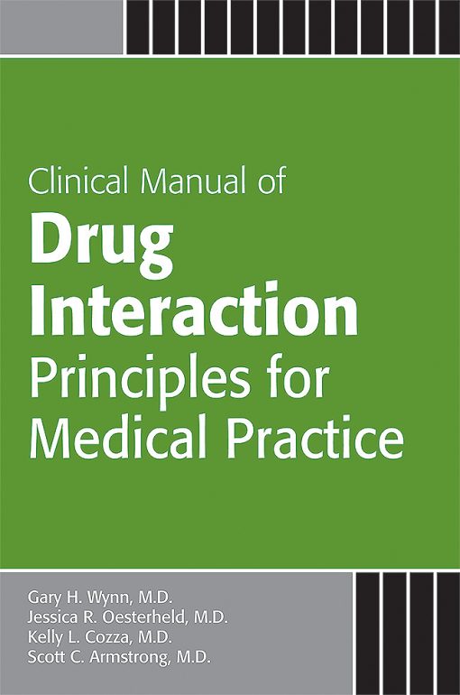 Clinical Manual of Drug Interaction Principles for Medical Practice (PDF)