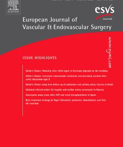 European Journal of Vascular and Endovascular Surgery PDF