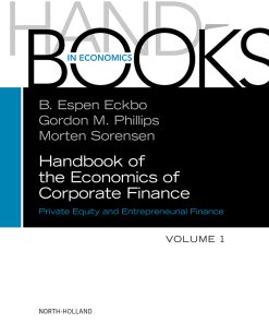 Handbook of the Economics of Corporate Finance: Volume 1, Issue 1 2023 PDF