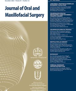 Journal of Oral and Maxillofacial Surgery PDF