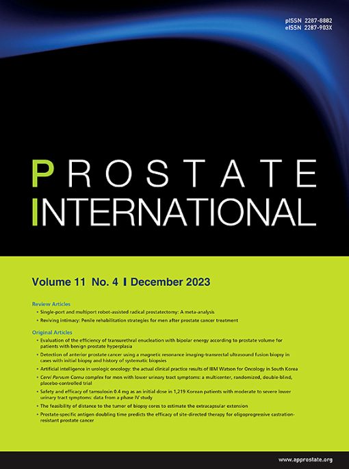 Prostate International Volume 11 Issue 4