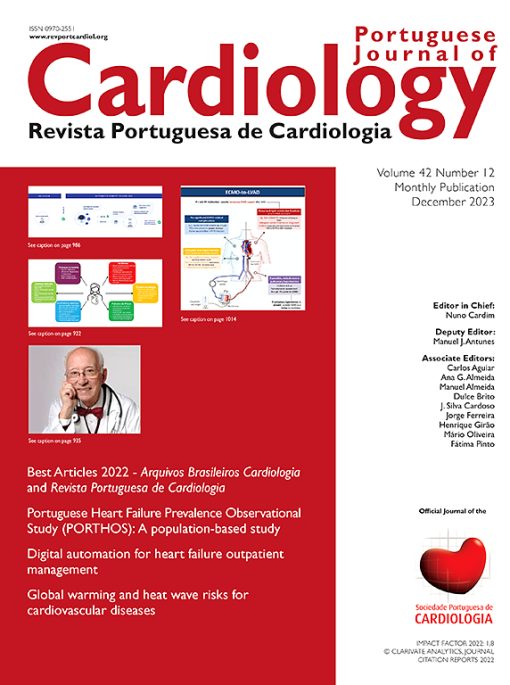 Revista Portuguesa de Cardiologia: Volume 42 (Issue 1 to Issue 12) 2023 PDF