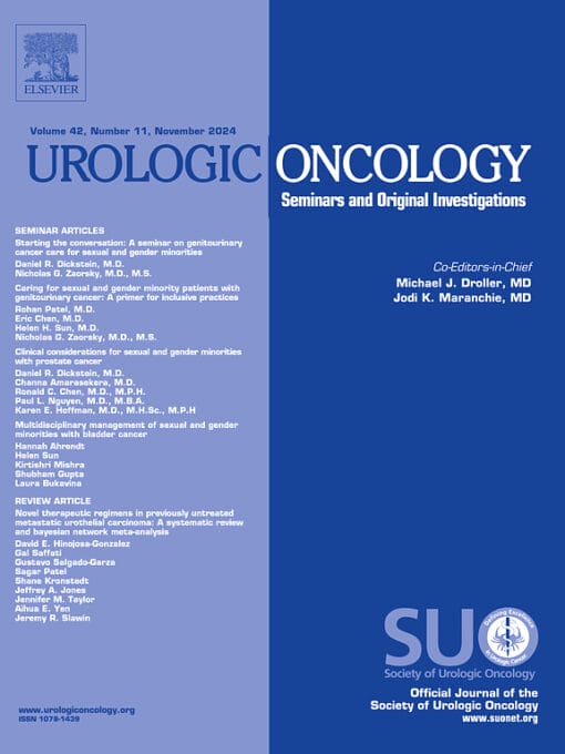 Urologic Oncology: Seminars and Original Investigations PDF