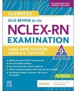 Saunders Q & A Review for the NCLEX-RN® Examination, 9th Edition (EPUB)