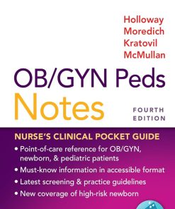 OB/GYN Peds Notes: Nurse’s Clinical Pocket Guide, 4th Edition (EPUB)