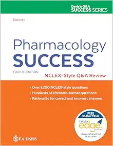 Pharmacology Success NCLEX®-Style Q&A Review, 4th Edition (PDF)