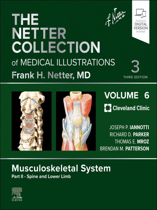 The Netter Collection Of Medical Illustrations: Musculoskeletal System, Volume 6, Part II – Spine And Lower Limb, 3ed (EPUB)