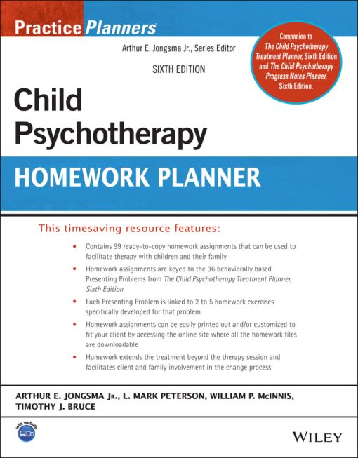 Child Psychotherapy Homework Planner, 6th Edition (EPUB)