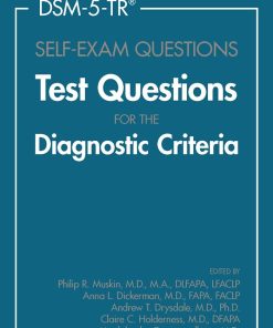 DSM-5-TR® Self-Exam Questions: Test Questions For The Diagnostic Criteria (PDF)