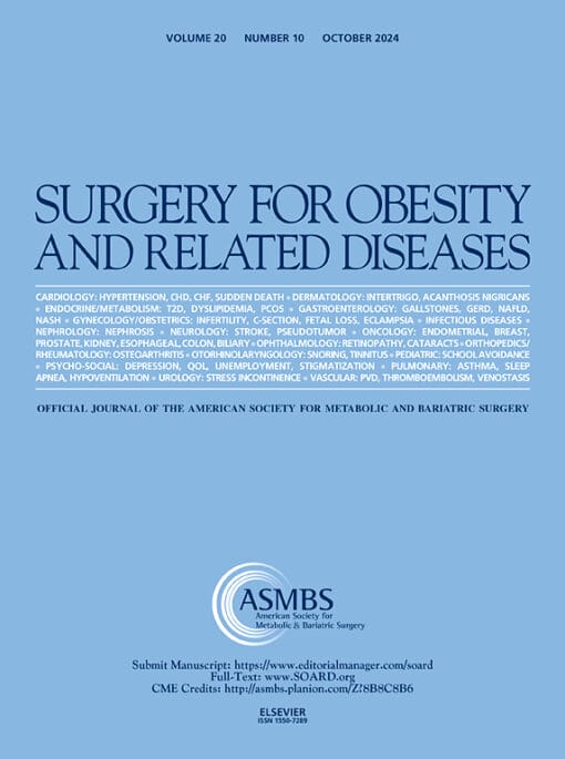 Surgery for Obesity and Related Diseases PDF