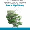 A Pragmatic Guide To Low Intensity Psychological Therapy: Care In High Volume (PDF)