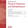 Archives Of Physical Medicine And Rehabilitation Volume 105, Issue 1