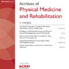 Archives of Physical Medicine and Rehabilitation PDF