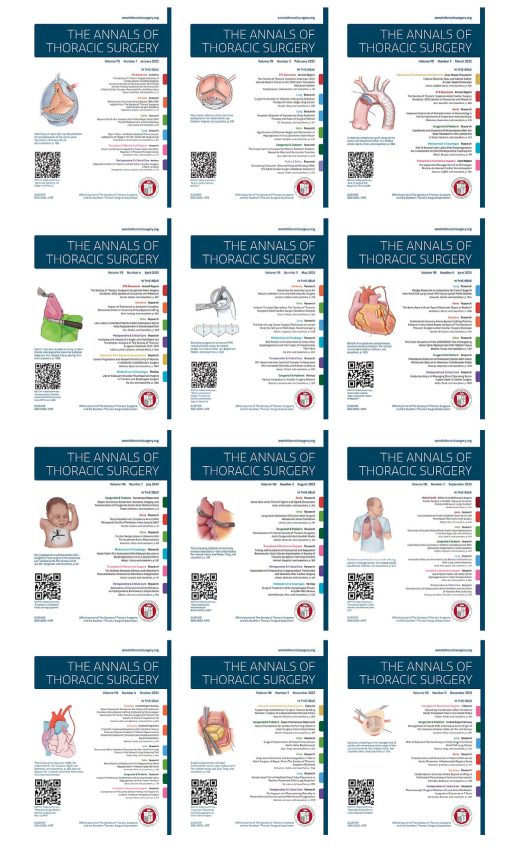 The Annals Of Thoracic Surgery 2023 Full Archives (PDF)