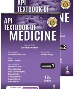 API Textbook Of Medicine (2 Volumes), 12th Edition (EPub+Converted PDF+E-Content)