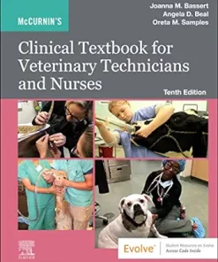 McCurnin’s Clinical Textbook For Veterinary Technicians And Nurses, 10th Edition (EPUB)