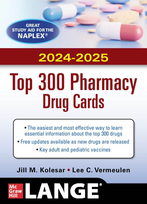 2024/2025 Top 300 Pharmacy Drug Cards, 7th Edition (EPUB)